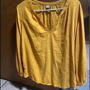 Old Navy Yellow Shirt